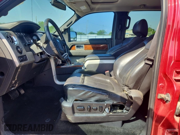 2010 Ford F-150 XL with VIN 1FTFW1EV8AFD41860, listed as a Copart auction lot 61494945 with Not provided miles and Salvage title. Bid and sale history available at DreamBid. Image 7.