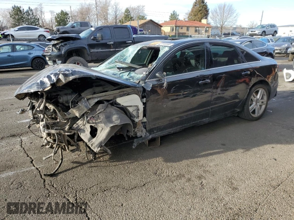 2014 Audi A6 3.0T Prestige with VIN WAUHGAFC9EN051364, listed as a Copart auction lot 42772255 with 0 mi miles and Non Repairable. Bid and sale history available at carsss.com. Image 1.