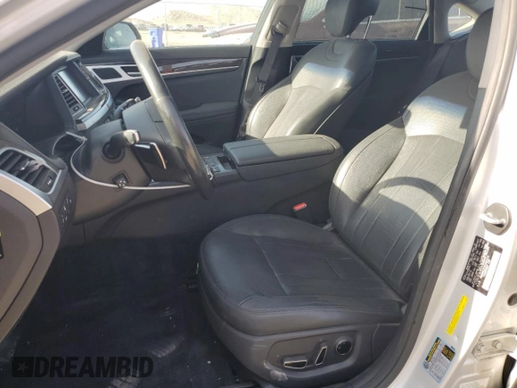 2015 Hyundai Genesis 3.8L with VIN KMHGN4JE3FU082319, listed as a Copart auction lot 66037664 with 70,270 mi miles and Salvage Title. Bid and sale history available at carsss.com. Image 7.