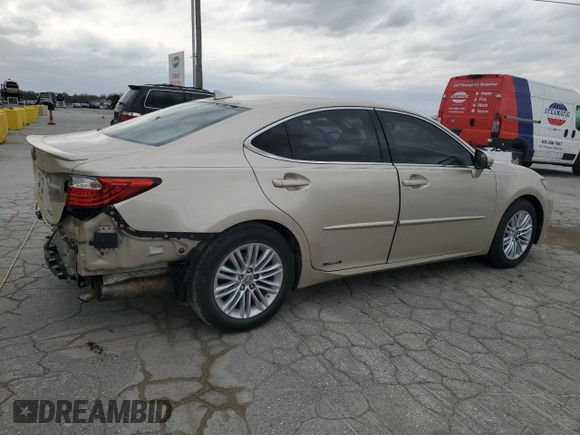2013 Lexus ES 300h with VIN JTHBW1GG5D2024366, listed as a Copart auction lot 49562055 with 227,557 mi miles and Salvage Title. Bid and sale history available at DreamBid. Image 3.