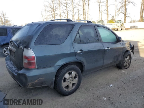 2006 Acura MDX with VIN 2HNYD18296H544627, listed as a Copart auction lot 41906985 with 150,571 mi miles and Salvage Title. Bid and sale history available at carsss.com. Image 3.