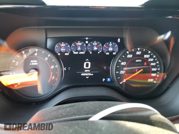 2019 Chevrolet Camaro ZL1 with VIN 1G1FK1R68K0138432, listed as a Copart auction lot 62935543 with 49,929 mi miles. Bid and sale history available at carsss.com. Image 9.