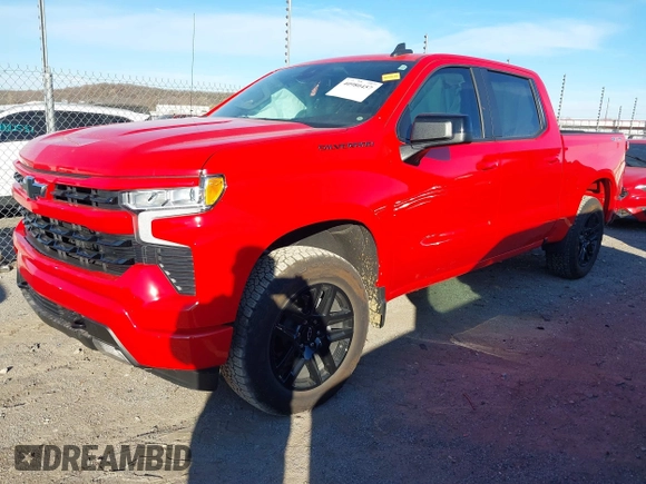 2023 Chevrolet Silverado 1500 RST with VIN 2GCUDEED7P1150782, listed as a IAAI auction lot 40980457 with 2,739 mi miles. Bid and sale history available at carsss.com. Image 18.