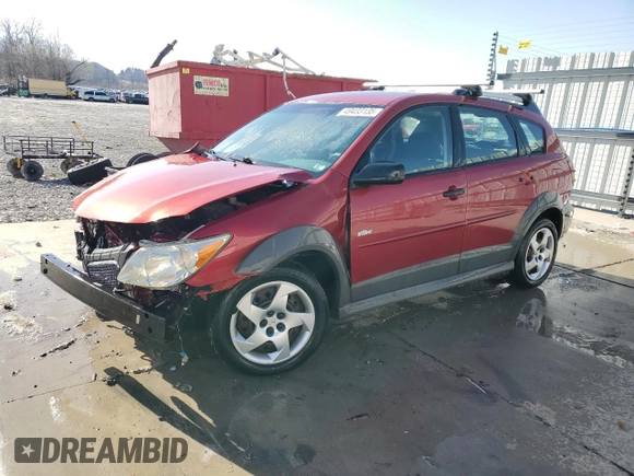 2006 Pontiac Vibe z VIN 5Y2SL65896Z406848, wystawiony jako Copart lot #49433135 z przebiegiem 117 777 mil mil oraz Szkoda całkowita • Salvage title. Historia ofert i sprzedaży dostępna na DreamBid. Obrazek 1.