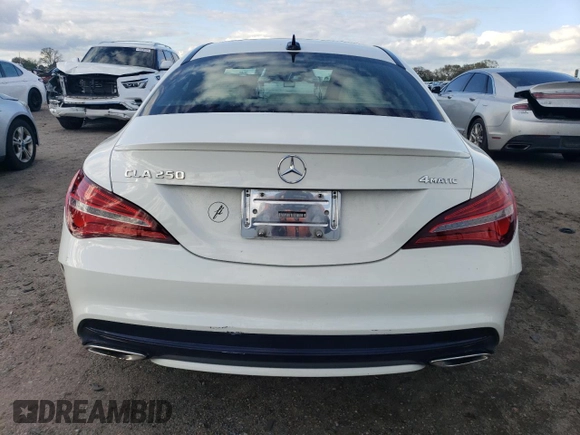 2017 Mercedes-Benz CLA 250 with VIN WDDSJ4GB5HN405957, listed as a Copart auction lot 45669834 with 49,535 mi miles and . Bid and sale history available at DreamBid. Image 6.