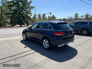 2018 Mercedes-Benz GLC with VIN WDC0G4JB3JV083635, listed as a Copart auction lot 54616615 with 132,846 mi miles and Clean Title. Bid and sale history available at carsss.com. Image 3.