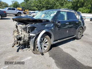 2018 Nissan Armada SV with VIN JN8AY2NCXJ9553963, listed as a Copart auction lot 68015674 with Not Provided miles and Non Repairable. Bid and sale history available at carsss.com. Image 1.