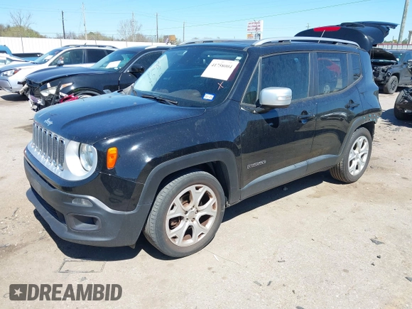 2017 Jeep Renegade Limited с VIN ZACCJADB1HPE51374, выставлен на аукционе IAAI как лот 41758004 с пробегом 134 274 миль миль и . История ставок и продаж доступна на DreamBid. Изображение 18.