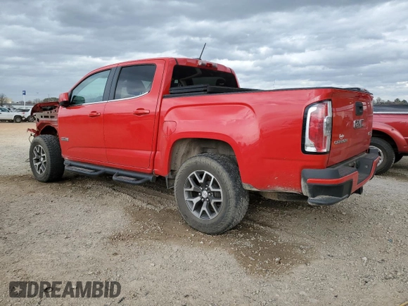 2015 GMC Canyon 4WD SLE with VIN 1GTG6BE38F1215320, listed as a Copart auction lot 49950735 with 63,531 mi miles and Salvage Title. Bid and sale history available at carsss.com. Image 2.