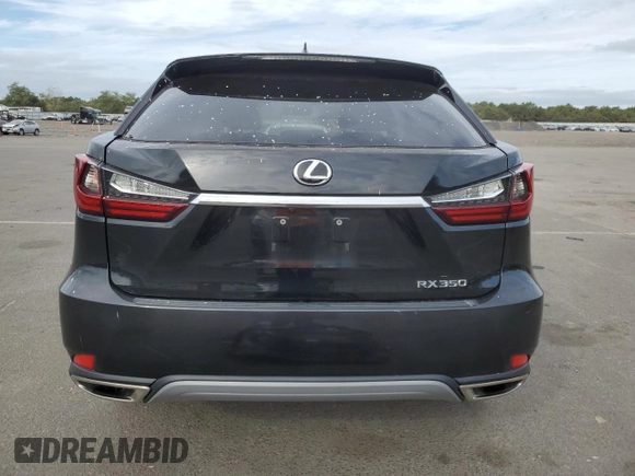2021 Lexus RX with VIN 2T2AZMDA3MC279780, listed as a Copart auction lot 72199104 with 32,127 mi miles and Salvage Title. Bid and sale history available at carsss.com. Image 6.