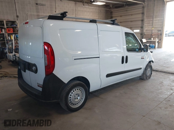 2020 Ram ProMaster City Cargo Tradesman with VIN ZFBHRFAB9L6R58490, listed as a IAAI auction lot 41786284 with 55,047 mi miles and . Bid and sale history available at DreamBid. Image 4.