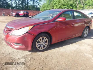 2011 Hyundai Sonata GLS with VIN 5NPEB4AC6BH248923, listed as a IAAI auction lot 42035423 with 99,309 mi miles. Bid and sale history available at carsss.com. Image 2.