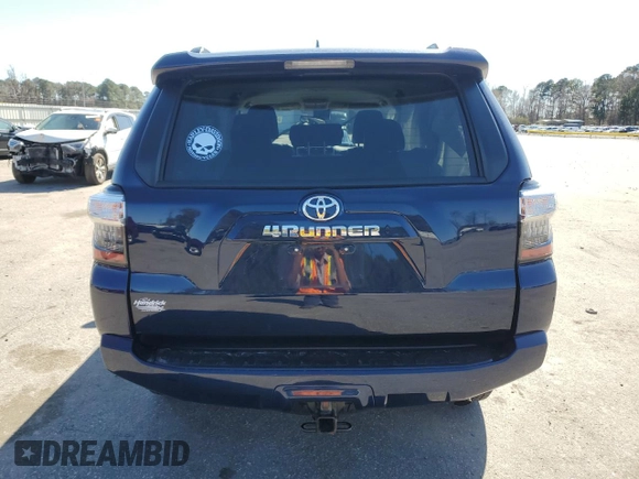 2024 Toyota 4Runner SR5 with VIN JTEMU5JR1R6237005, listed as a Copart auction lot 48474715 with 23,780 mi miles and Salvage title. Bid and sale history available at DreamBid. Image 6.