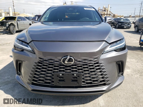2023 Lexus RX with VIN 2T2BBMCA5PC021159, listed as a Copart auction lot 52404444 with 5,378 mi miles. Bid and sale history available at carsss.com. Image 5.