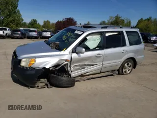 2008 Honda Pilot SE z VIN 5FNYF183X8B005841, wystawiony jako Copart lot #52661745 z przebiegiem Nie podano mil oraz Szkoda całkowita • Salvage title. Historia ofert i sprzedaży dostępna na DreamBid. Obrazek 1.