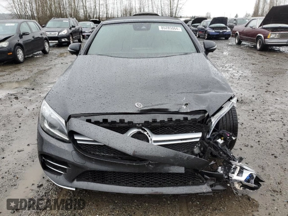 2019 Mercedes-Benz C 43 AMG with VIN WDDWK6EB4KF901735, listed as a Copart auction lot 85285064 with Not provided miles and Salvage title. Bid and sale history available at DreamBid. Image 5.