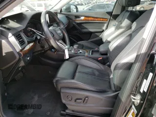 2018 Audi Q5 Premium Plus with VIN WA1BNAFY2J2137003, listed as a Copart auction lot 37217023 with 54,105 mi miles. Bid and sale history available at carsss.com. Image 7.