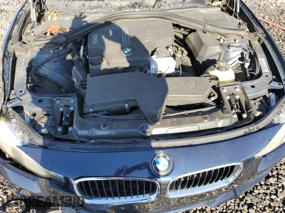 2015 BMW 3 Series 328i with VIN WBA3C1C59FK124747, listed as a Copart auction lot 45480145 with 130,251 mi miles and Salvage Title. Bid and sale history available at carsss.com. Image 11.