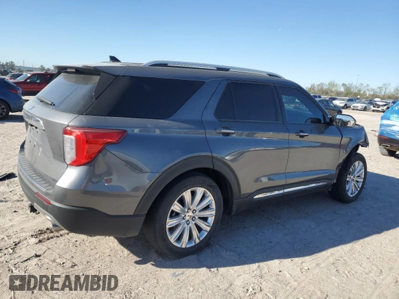 2022 Ford Explorer Limited with VIN 1FMSK7FHXNGA71290, listed as a Copart auction lot 49538665 with 46,749 mi miles and Salvage Title. Bid and sale history available at carsss.com. Image 3.