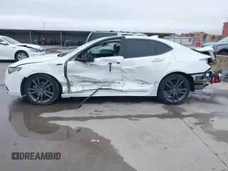 2019 Acura TLX w/A-Spec Pkg with VIN 19UUB1F60KA005081, listed as a IAAI auction lot 41559165 with 56,902 mi miles. Bid and sale history available at carsss.com. Image 15.
