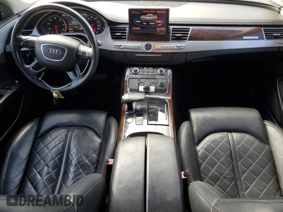 2013 Audi A8 3.0L with VIN WAUAGAFD6DN032313, listed as a Copart auction lot 65157945 with 100,194 mi miles and Clean title. Bid and sale history available at DreamBid. Image 8.