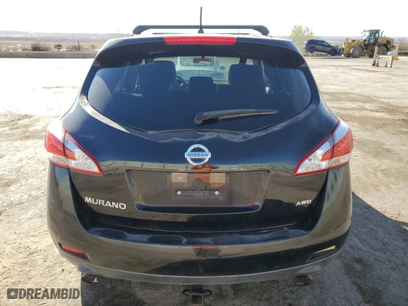 2011 Nissan Murano SL with VIN JN8AZ1MW8BW161182, listed as a Copart auction lot 50386005 with 134,061 mi miles and Clean Title. Bid and sale history available at carsss.com. Image 6.