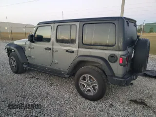 2023 Jeep Wrangler Sport with VIN 1C4HJXDN6PW562491, listed as a Copart auction lot 78252204 with 32,409 mi miles and Salvage Title. Bid and sale history available at DreamBid. Image 2.