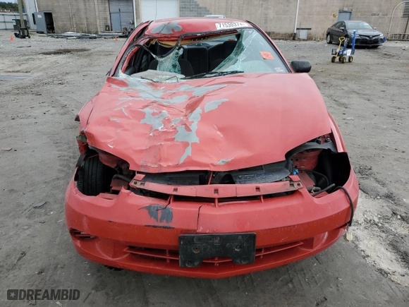 2003 Chevrolet Cavalier LS with VIN 1G1JF52F837290400, listed as a Copart auction lot 71530374 with 0 mi miles and Salvage Title. Bid and sale history available at carsss.com. Image 5.