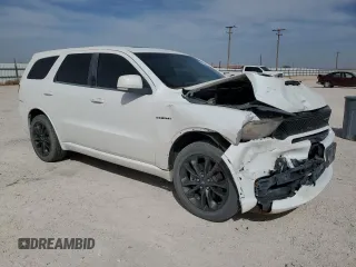 2020 Dodge Durango R/T with VIN 1C4SDJCT2LC119938, listed as a Copart auction lot 50194035 with 69,754 mi miles and Salvage title. Bid and sale history available at DreamBid. Image 4.
