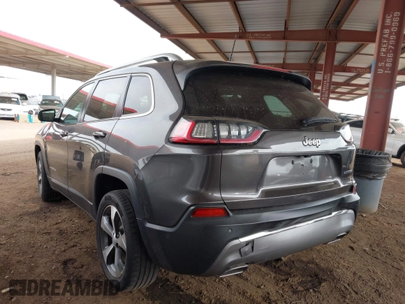 2021 Jeep Cherokee Limited with VIN 1C4PJLDX2MD187065, listed as a IAAI auction lot 41729812 with 71,470 mi miles and . Bid and sale history available at DreamBid. Image 3.