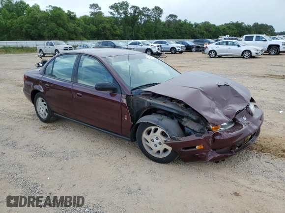 2001 Saturn SL with VIN 1G8ZK54761Z320887, listed as a Copart auction lot 54170885 with 99,265 mi miles and Salvage title. Bid and sale history available at DreamBid. Image 4.