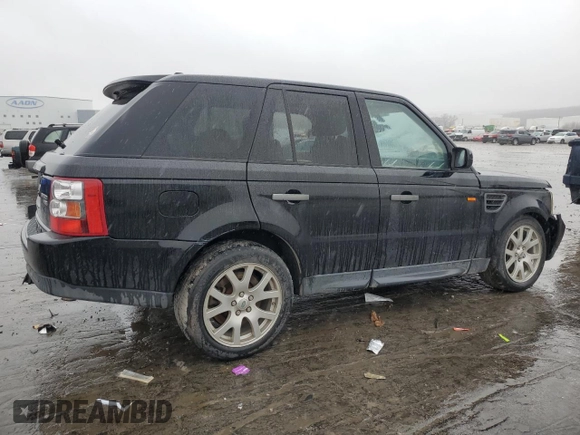 2007 Land Rover Range Rover Sport HSE with VIN SALSF254X7A114793, listed as a Copart auction lot 43034225 with 243,943 mi miles and Salvage title. Bid and sale history available at DreamBid. Image 3.