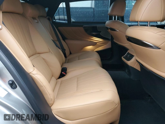 2021 Lexus LS 500 with VIN JTHG5LFF1M5014039, listed as a Copart auction lot 59346835 with 41,581 mi miles and Salvage title. Bid and sale history available at DreamBid. Image 10.