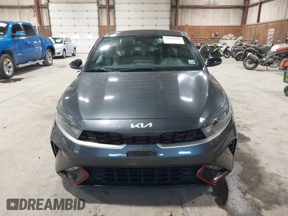 2023 Kia Forte GT-Line with VIN 3KPF54ADXPE535388, listed as a IAAI auction lot 41819888 with 32,272 mi miles. Bid and sale history available at carsss.com. Image 12.