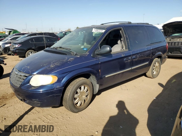 2006 Chrysler Town & Country LWB Touring with VIN 2A4GP54L06R809471, listed as a Copart auction lot 73347274 with 164,034 mi miles and Salvage Title. Bid and sale history available at carsss.com. Image 1.