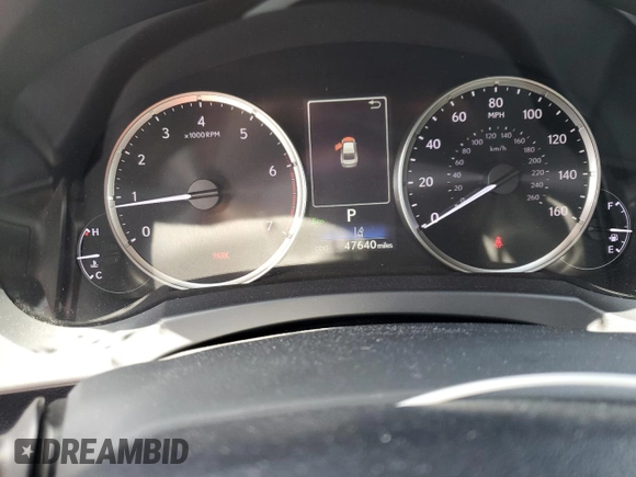 2021 Lexus IS 300 with VIN JTHCA1D21M5114771, listed as a Copart auction lot 56099775 with 47,640 mi miles and Non repairable. Bid and sale history available at DreamBid. Image 9.