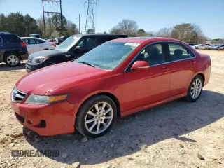 2006 Acura TSX Navi with VIN JH4CL96946C030915, listed as a Copart auction lot 48173575 with 217,096 mi miles and Salvage Title. Bid and sale history available at carsss.com. Image 1.
