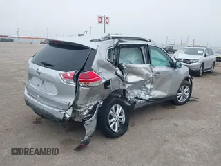 2016 Nissan Rogue S with VIN KNMAT2MT3GP686757, listed as a IAAI auction lot 41493223 with Not Provided miles and . Bid and sale history available at DreamBid. Image 4.