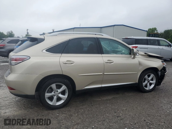 2015 Lexus RX 350 with VIN 2T2BK1BA9FC283796, listed as a Copart auction lot 62489825 with 104,372 mi miles and Salvage title. Bid and sale history available at DreamBid. Image 3.