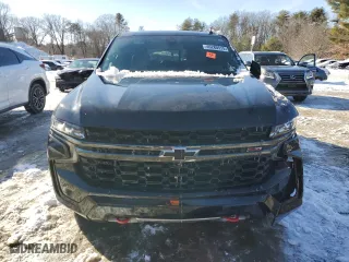 2021 Chevrolet Tahoe Z71 with VIN 1GNSKPKD8MR331042, listed as a Copart auction lot 46280515 with 38,215 mi miles and Salvage Title. Bid and sale history available at carsss.com. Image 5.