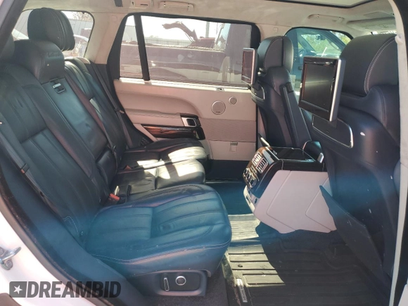 2016 Land Rover Range Rover with VIN SALGV3EF9GA314225, listed as a Copart auction lot 43472525 with 130,334 mi miles and Salvage Title. Bid and sale history available at DreamBid. Image 11.