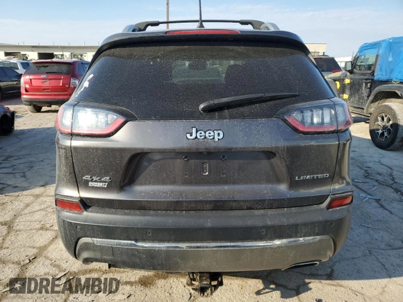 2019 Jeep Cherokee Limited with VIN 1C4PJMDX0KD294277, listed as a Copart auction lot 47136175 with 98,319 mi miles and Salvage Title. Bid and sale history available at carsss.com. Image 6.