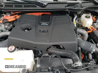 2024 Toyota Tundra Limited Hybrid with VIN 5TFWC5DB9RX048076, listed as a Copart auction lot 90012975 with 19,052 mi miles and Salvage title. Bid and sale history available at DreamBid. Image 13.