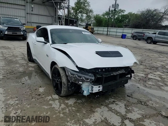 2024 Ford Mustang GT with VIN 1FA6P8CF8R5428697, listed as a Copart auction lot 50731655 with 9,125 mi miles and Salvage Title. Bid and sale history available at carsss.com. Image 10.