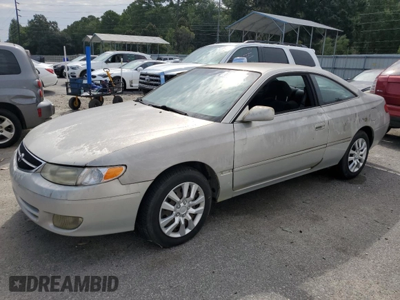 2001 Toyota Solara SE with VIN 2T1CG22P11C423837, listed as a Copart auction lot 67983724 with 358,085 mi miles and Clean Title. Bid and sale history available at carsss.com. Image 1.