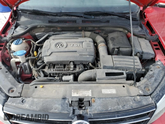 2015 Volkswagen Jetta Sedan 1.8T SE with VIN 3VWD07AJ3FM351148, listed as a Copart auction lot 45734125 with 198,802 mi miles and Salvage Title. Bid and sale history available at carsss.com. Image 11.