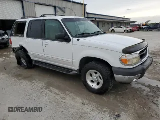 2001 Ford Explorer XLT with VIN 1FMZU73E71ZA07810, listed as a Copart auction lot 55428155 with 158,373 mi miles and Salvage title. Bid and sale history available at DreamBid. Image 4.