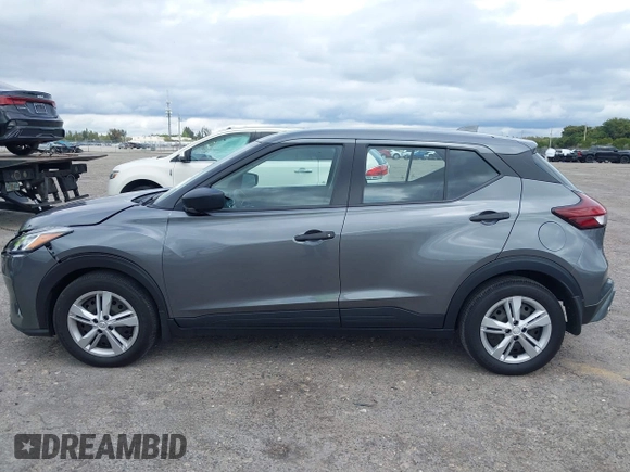 2023 Nissan Kicks S with VIN 3N1CP5BV8PL533373, listed as a IAAI auction lot 41637022 with 10,044 mi miles and . Bid and sale history available at DreamBid. Image 14.