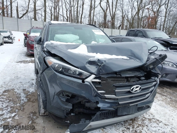 2018 Hyundai Tucson Value with VIN KM8J3CA24JU726897, listed as a IAAI auction lot 41396000 with 55,320 mi miles. Bid and sale history available at carsss.com. Image 6.