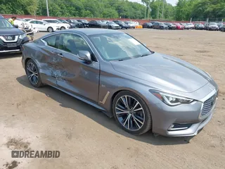 2020 Infiniti Q60 Luxe with VIN JN1EV7EKXLM340458, listed as a IAAI auction lot 42450765 with 64,048 mi miles and . Bid and sale history available at DreamBid. Image 6.